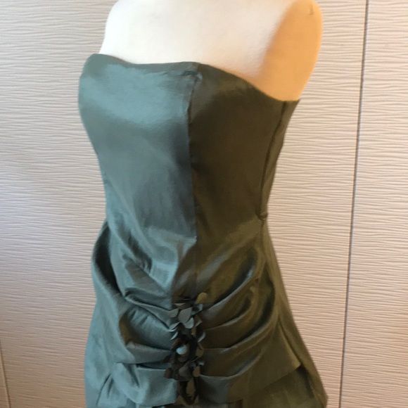 Strapless Ruffle Dress - Picture 2 of 6